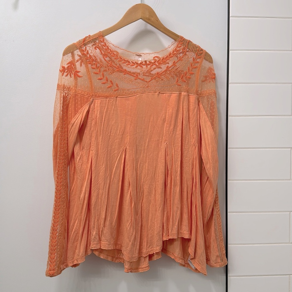 Free people lace top